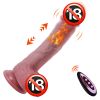 Thrusting Dildo Vibrator for Women, Remote Control Realistic Penis Dildo, Heating Vibrator with Suction Cup Silicone Vagina Massager