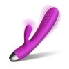 Rabbit Vibrator G Spot Stimulator for Women, Heated Dual Motor with 7 Modes Silicone Vibrator for Internal and Clitoral Stimulation