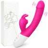 Clit Sucker Rabbit Vibrator, G Spot Sucking Vibrator with Heating, Clitoral Stimulator Suction Sex Toys for Women, Couples