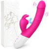 Clit Sucker Rabbit Vibrator, G Spot Sucking Vibrator with Heating, Clitoral Stimulator Suction Sex Toys for Women, Couples