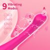 G Spot Vibrator, 9 Modes Clitoral Stimulator, Silent Rechargeable Vaginal Vibrator, Waterproof Adult Toy for Women