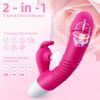 Clit Sucker Rabbit Vibrator, G Spot Sucking Vibrator with Heating, Clitoral Stimulator Suction Sex Toys for Women, Couples