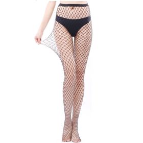 Seamless Medium to Large Fishnet Bodystocking Delicate Net Patterns One-Piece Style Unique Charm.