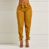 Skinny Pencil Pants For Women High Waist Drawstring Solid Women's Pant 2021 Summer Autumn Fashion New Casual Trousers Female