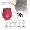 Discreet 10 Speed Personal Massage Rose Vibrator sucking Massager for Women