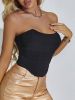 Women's Solid Color Bustier shapewear